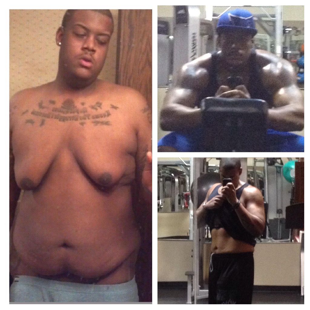 My personal transformation. 370lbs to 238lbs