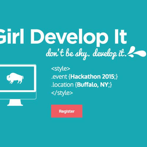 Web-Design - Girl Develop It Hackathon