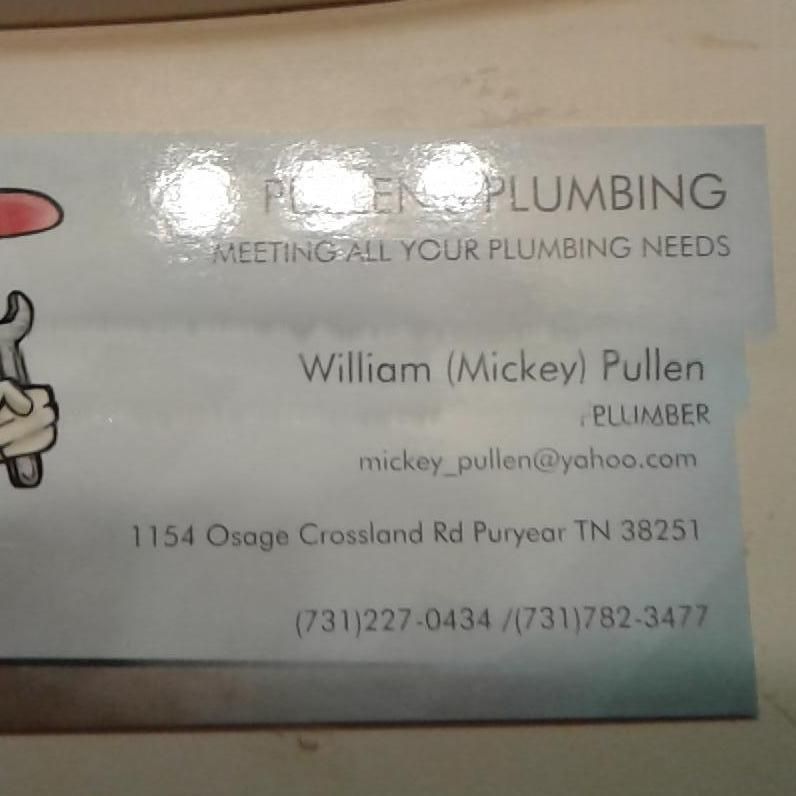 P ULLEN'S plumbing