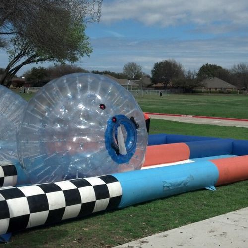 Inflatable Zorb Ball racing