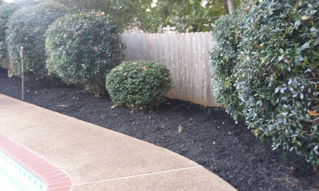 mulch jet black hardwood mulch