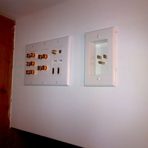 Wall plates and connectors help with the tangle of