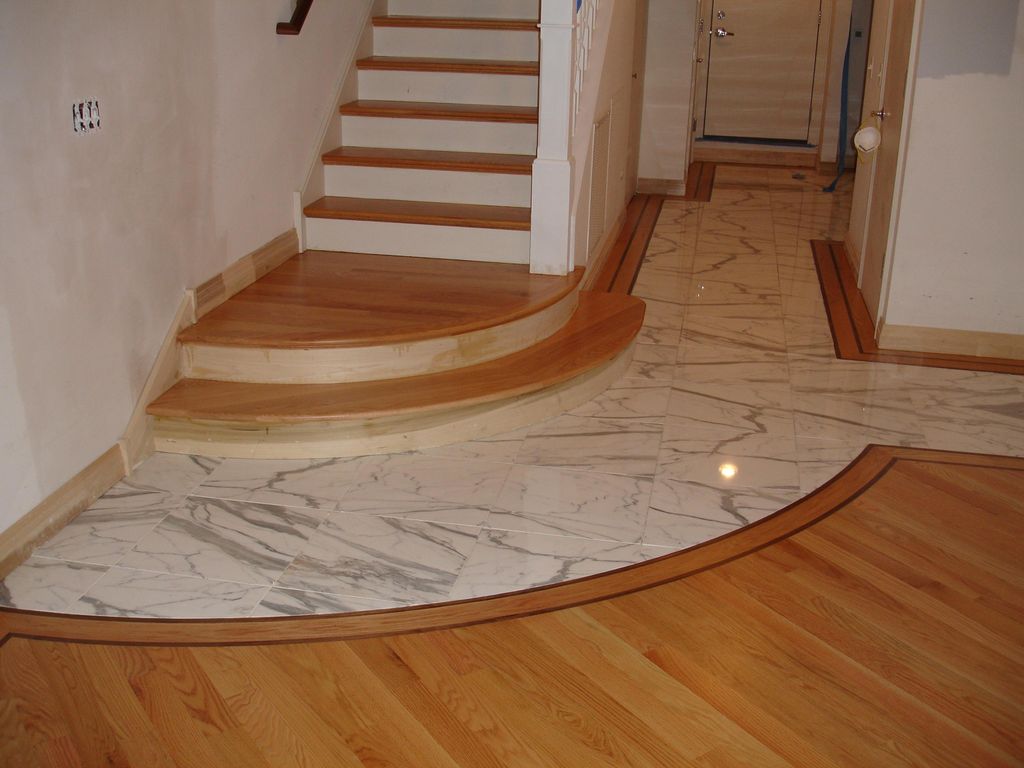 custom made installation and sanding with boarder 