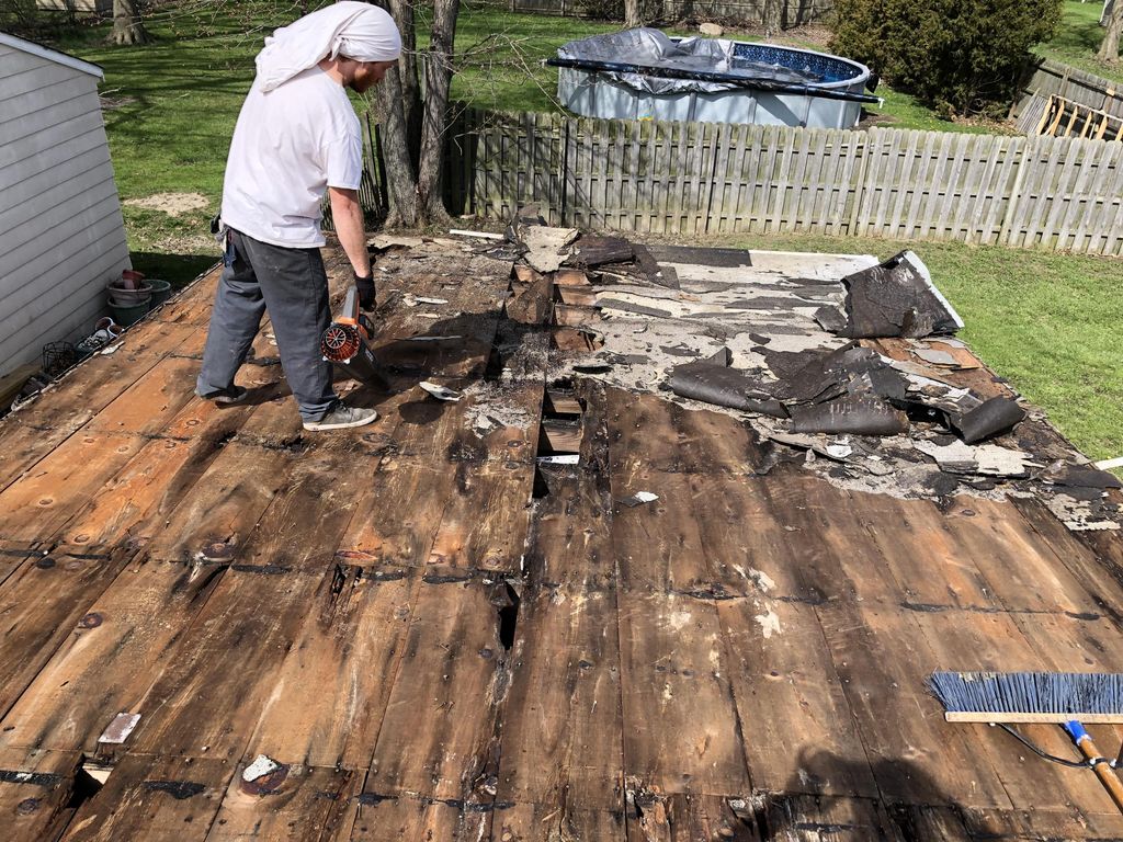 Sheffield Lake roof