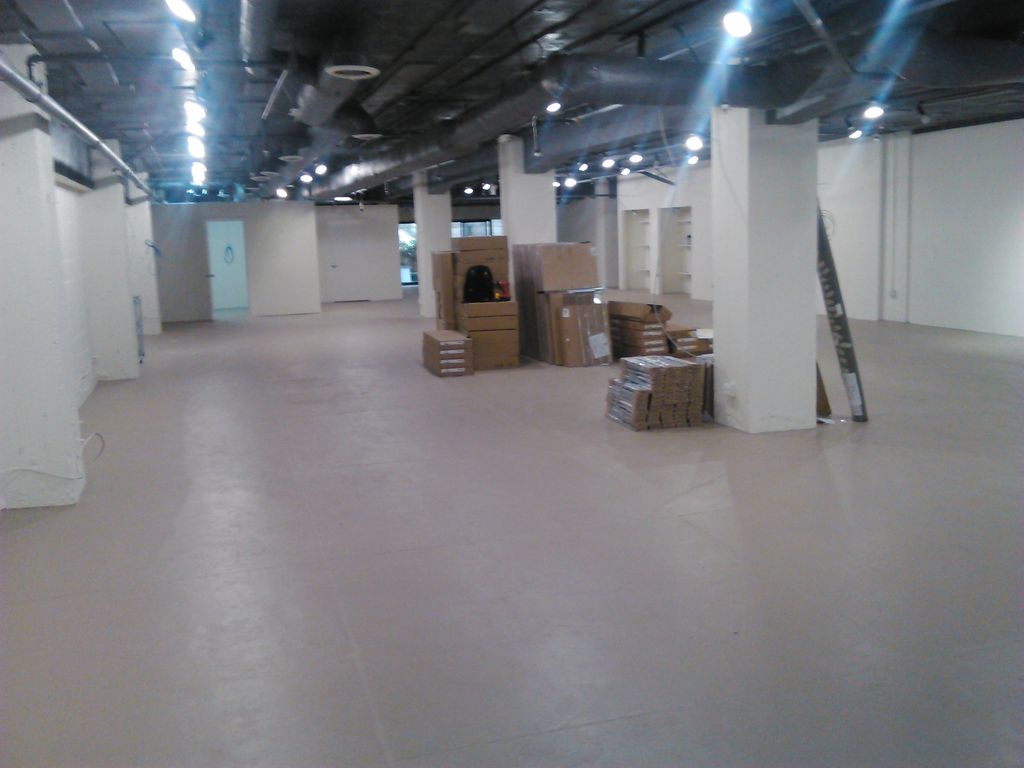 This was the start of a commercial job, which took