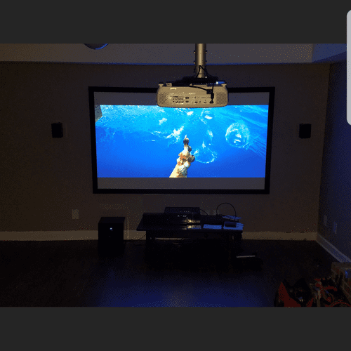 Home Theatre/Projector Instalation 2017