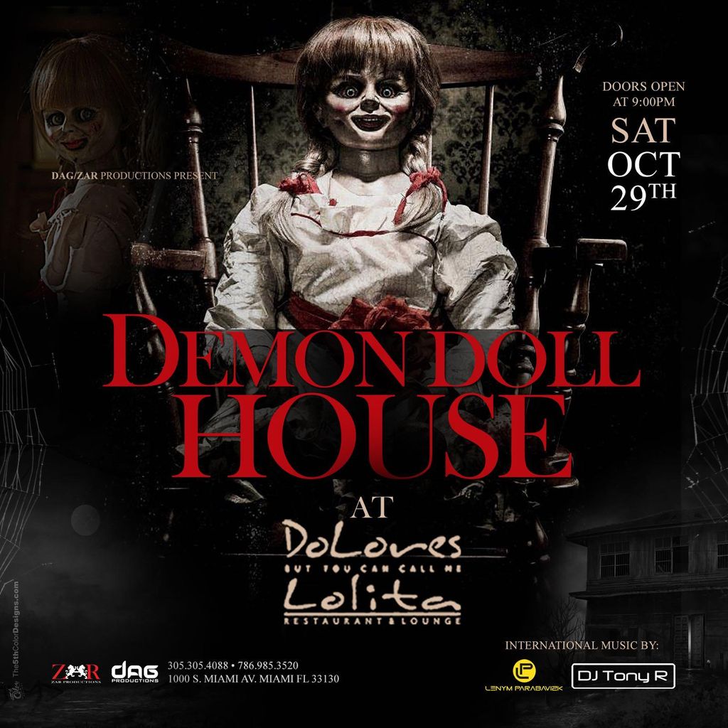 Halloween Party at @ Dolores you but can call me L