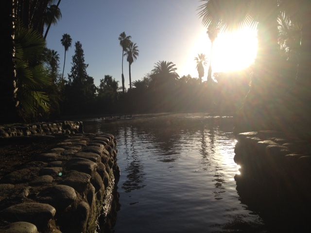 A picture I took early morning at the Aubotorum