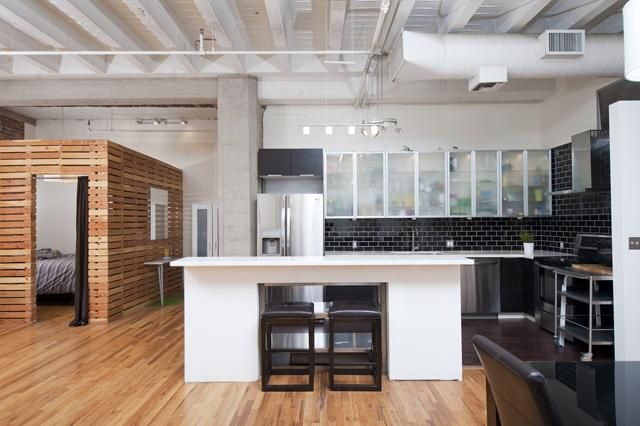 Modern Loft kitchen Denver