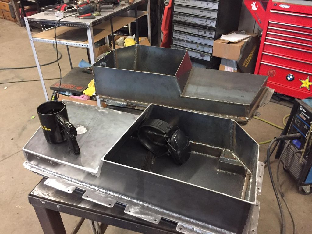 One-of-a-kind Welded plate steel door enclosures