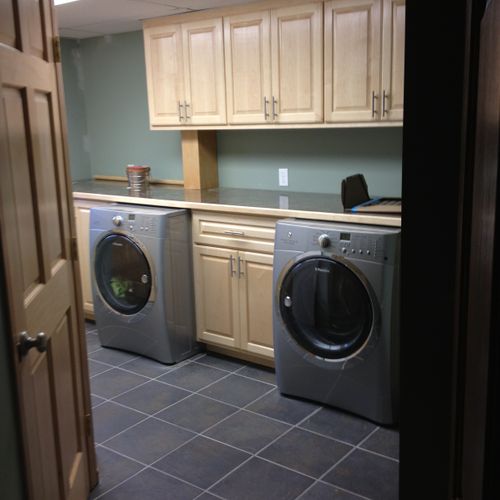 Dream Laundry room, built by us