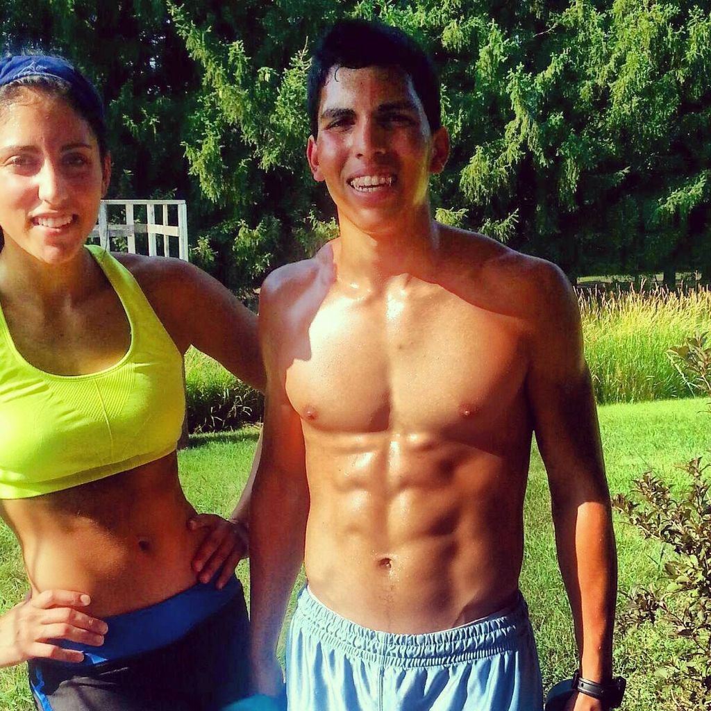 Taken after training my sister with some HIIT (hig