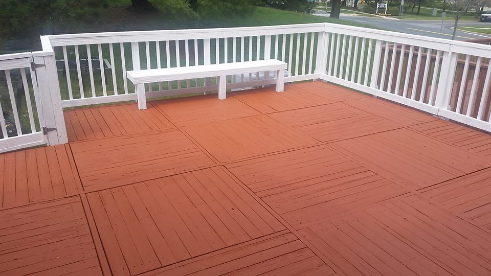 This deck had been neglected for over 10 years but