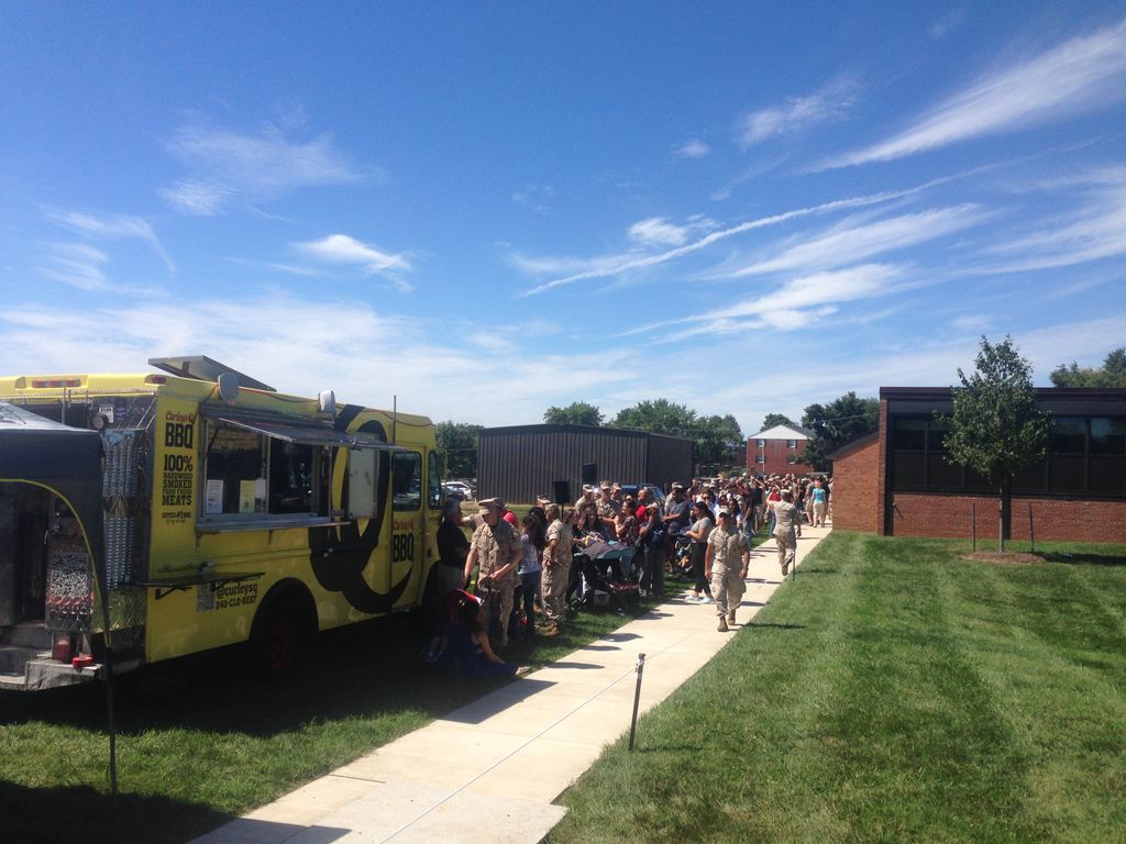 Getting ready to feed 600 Marines in under 2 hours