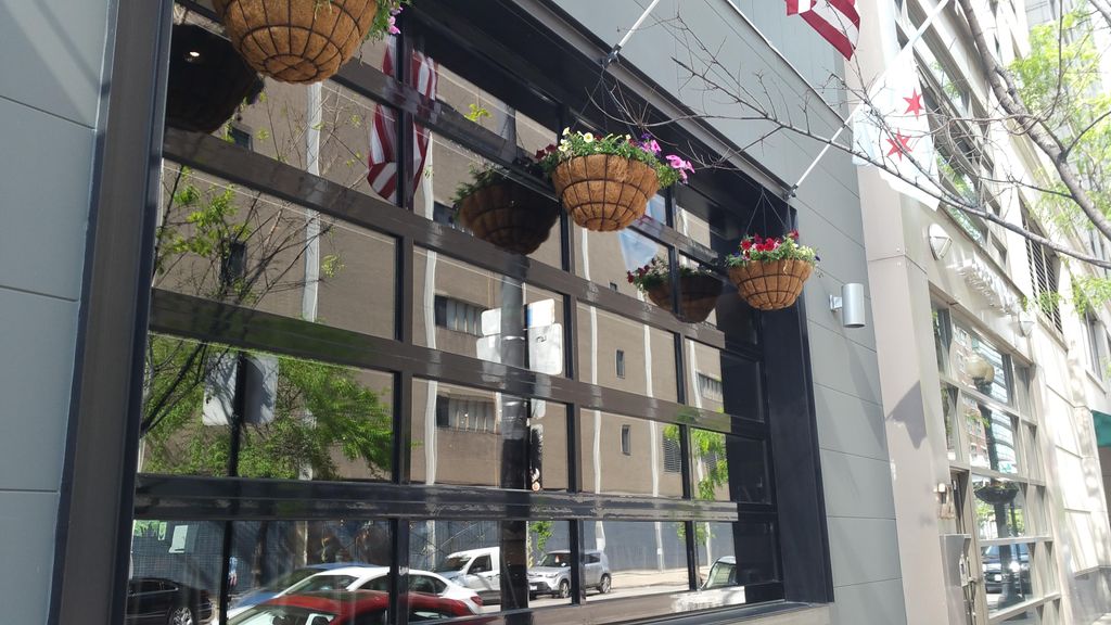 Patio restaurant downtown