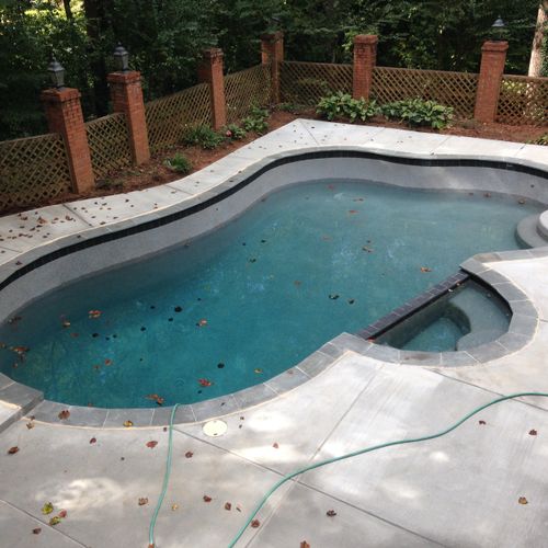 Full Pool renovation After