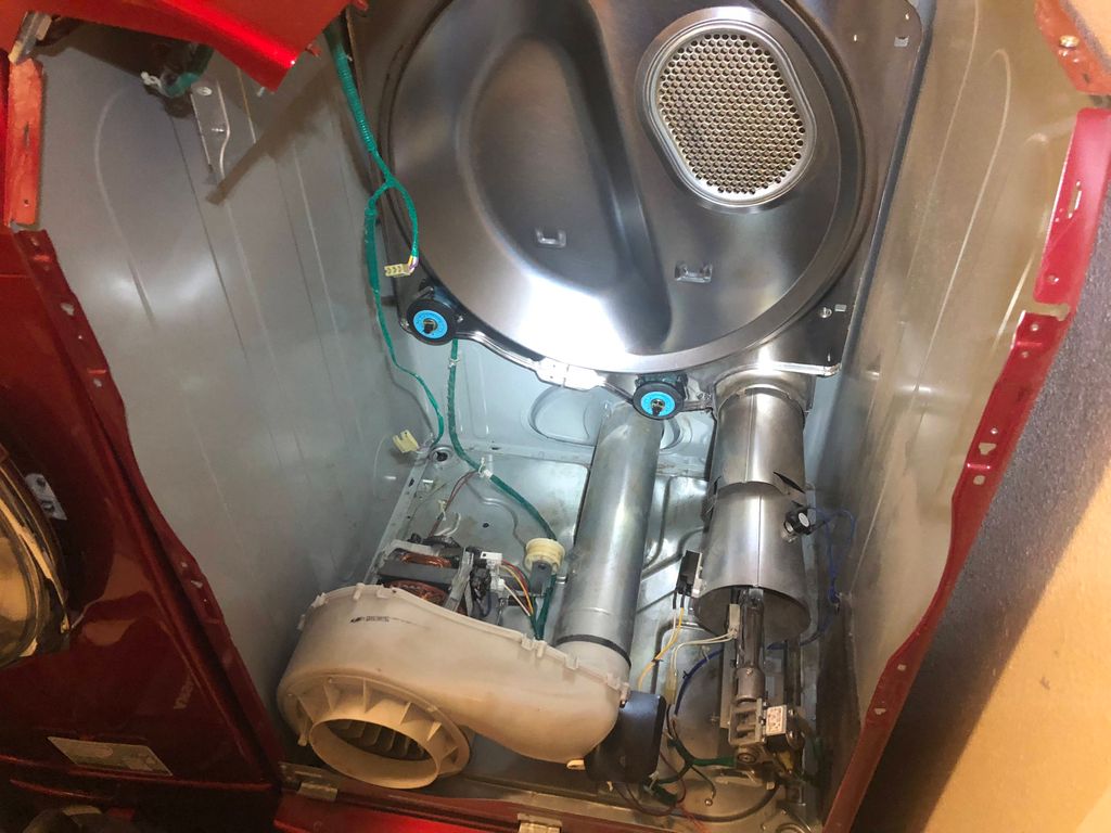 LG dryer cleaning - done