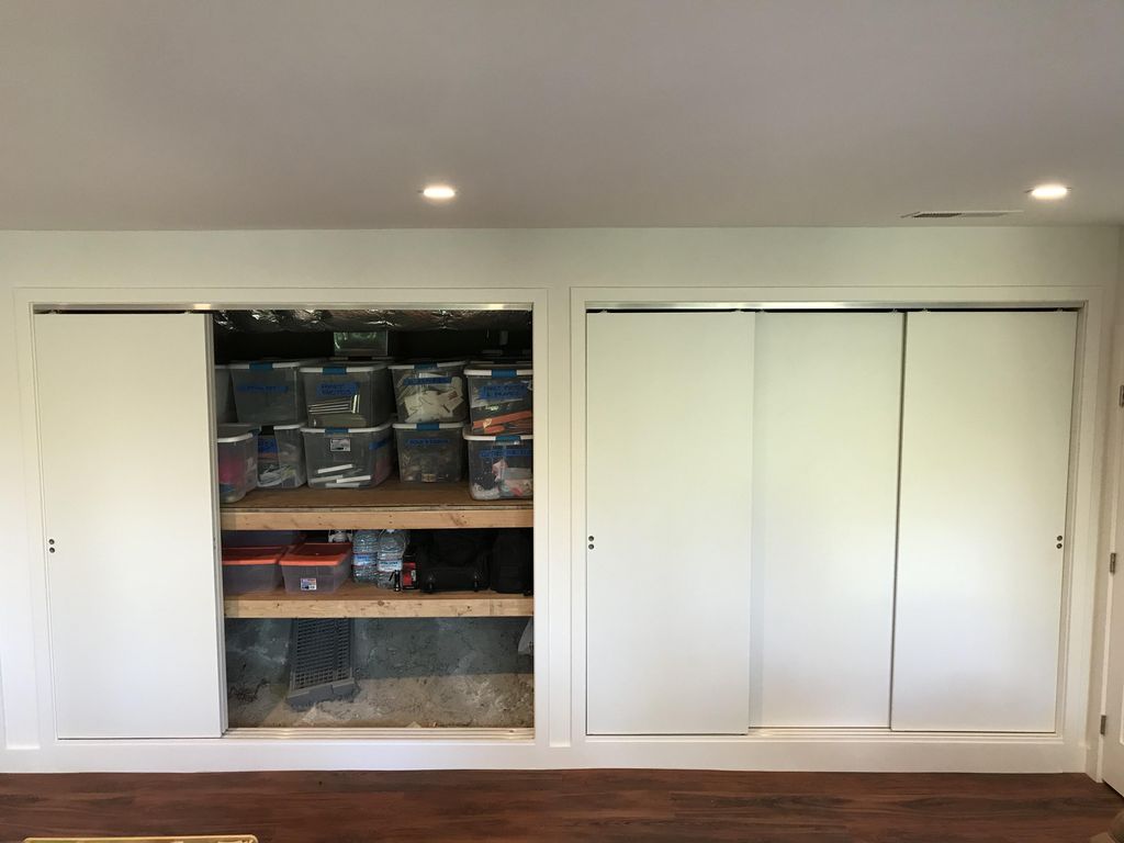 We were able to conceal a massive and unsightly st