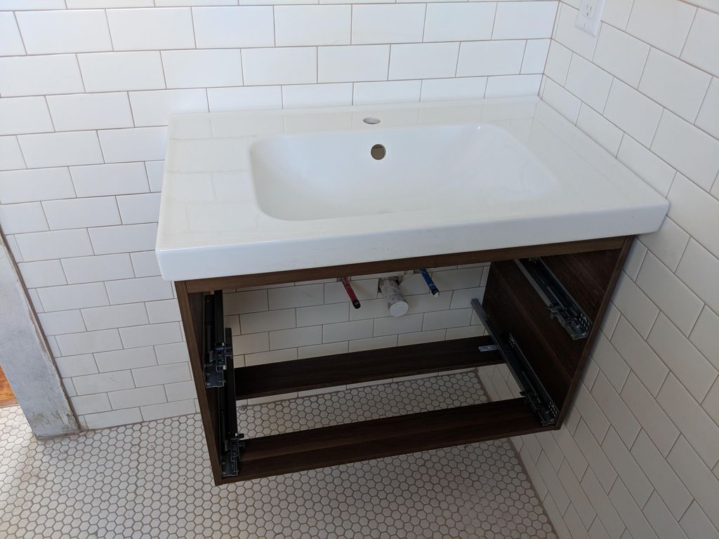 IKEA Vanity Assembly and Install