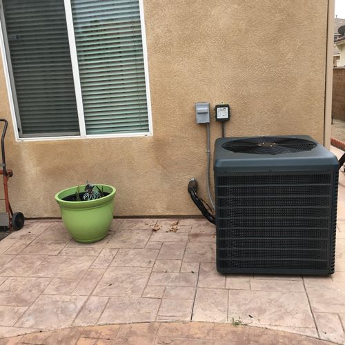 Replacing old condenser