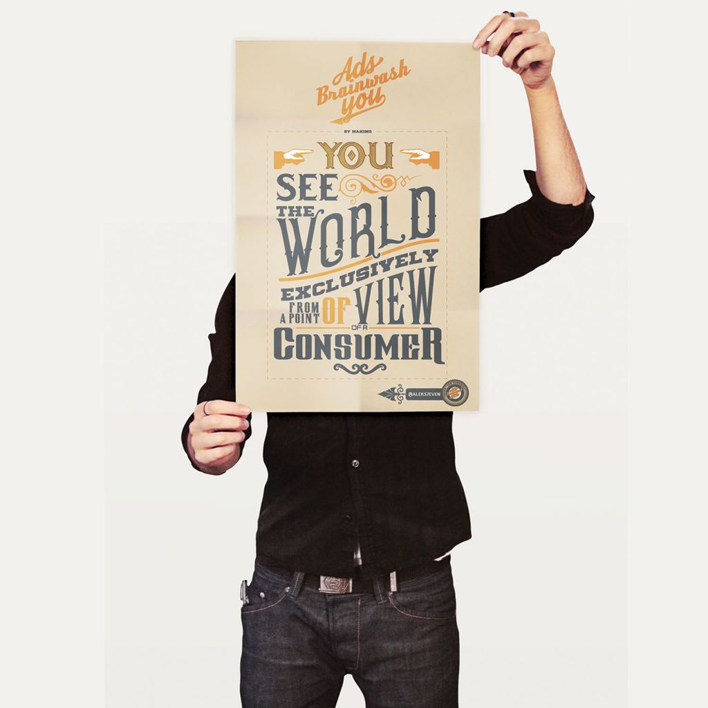 "Ads Brainwash you" Campaign