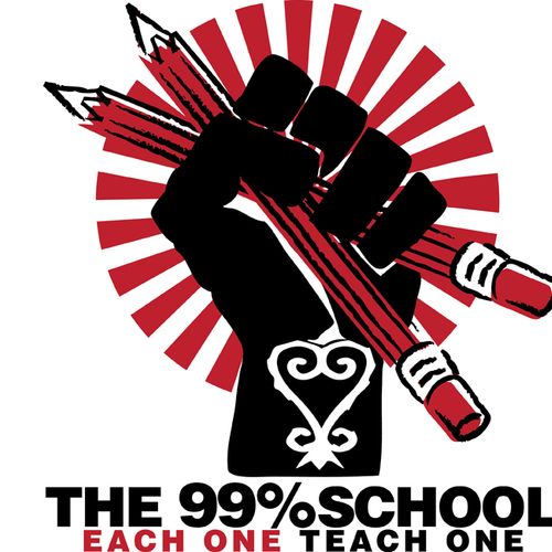 Logo for instructional component of Occupy Wall St