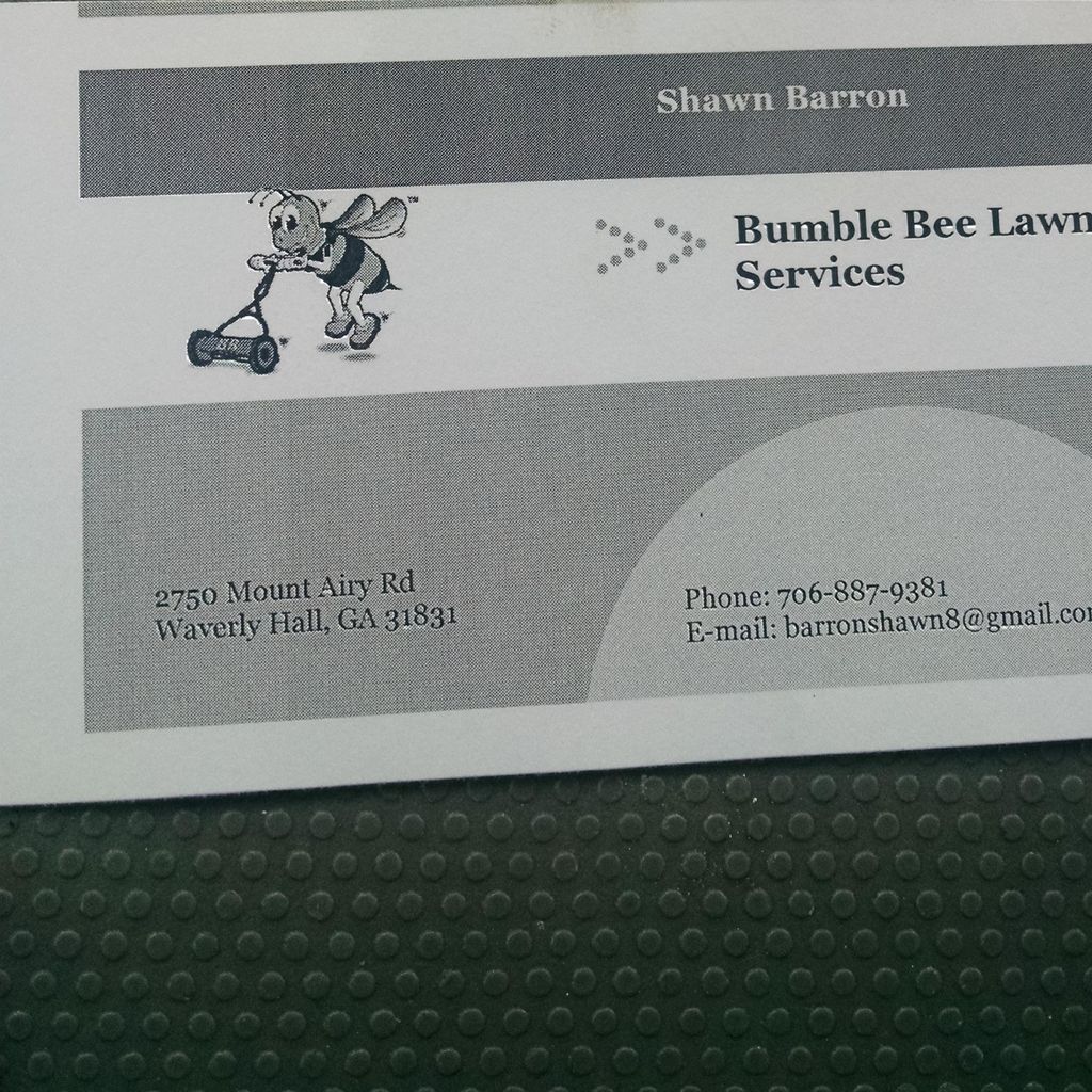 Bubblebee's Lawn Services