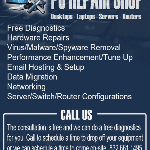 We Fix Your Computer - Book Appointment!