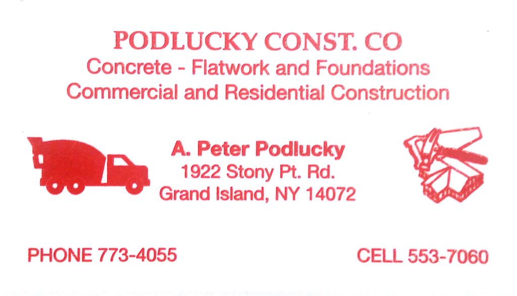 Podlucky Construction Co.