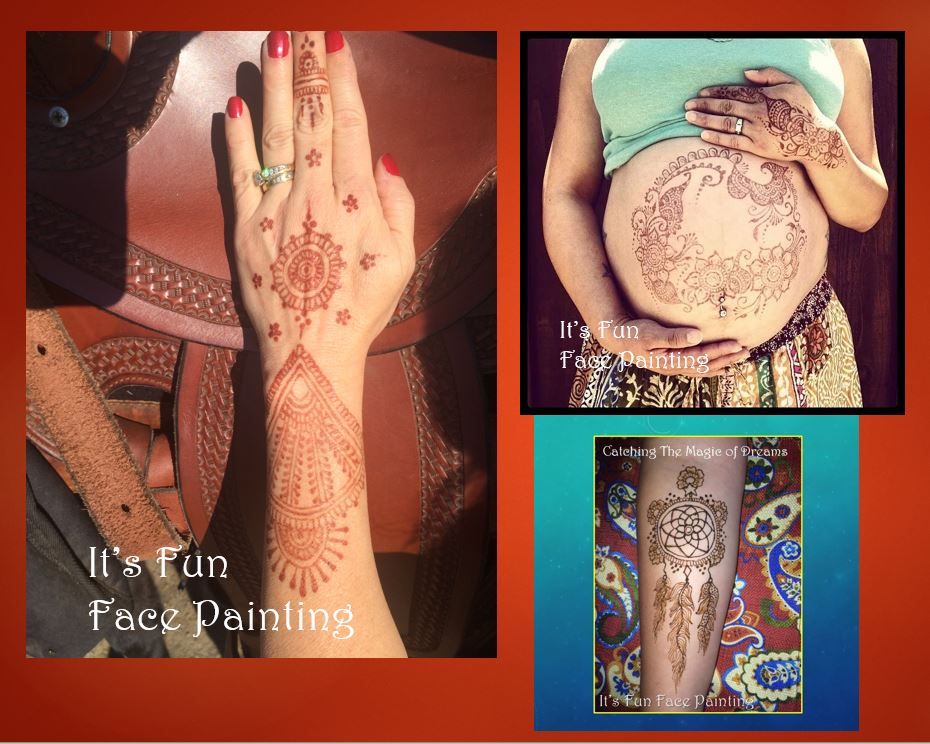 It's Fun Face Painting  (Natural Henna)