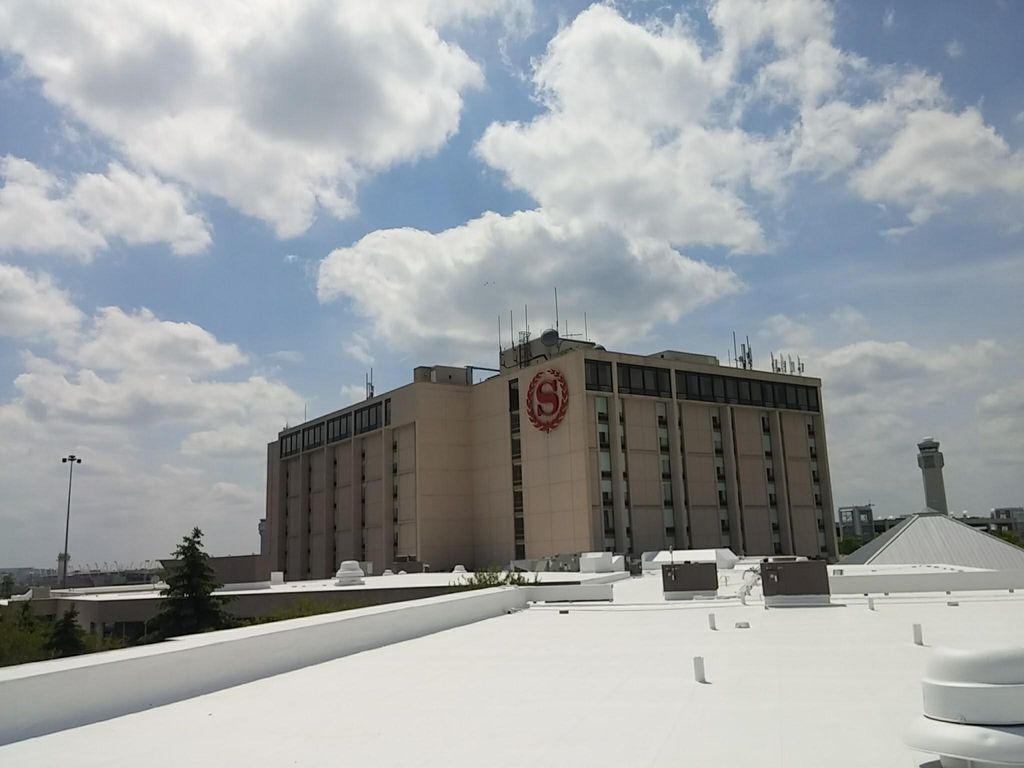 Completed Roof System, Totally waterproofed and en