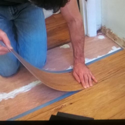 Vinyl plank Floor Installation