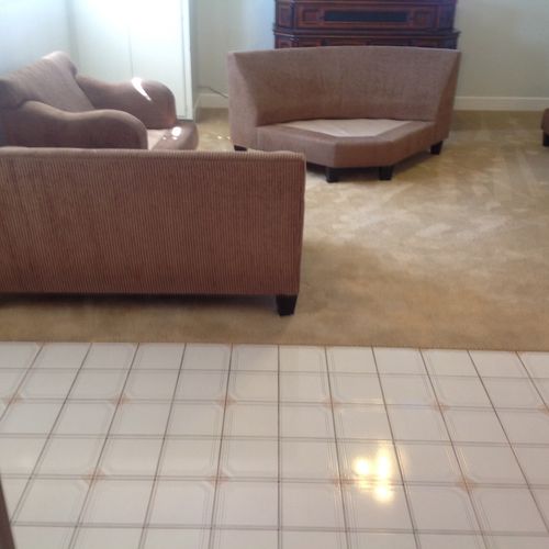 Tile & grout cleaning