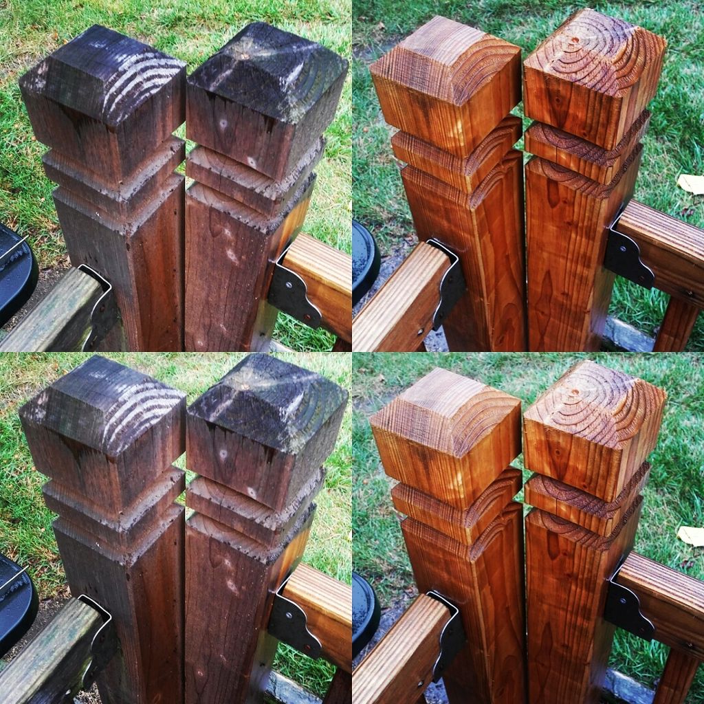 Look at this before/after. HD Pressure Washing 201