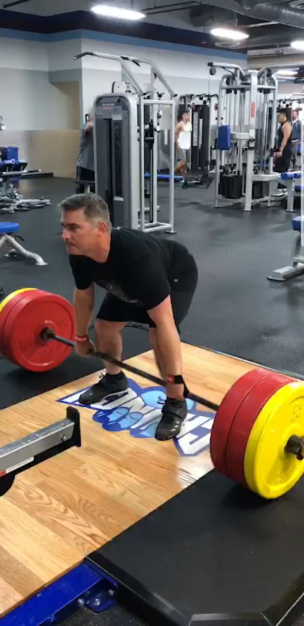 Ivan's client. Started at 25lbs and has increased 