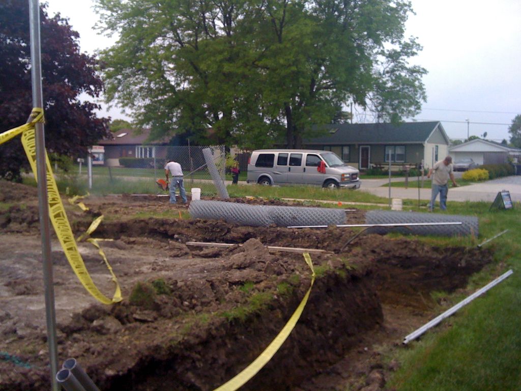 Foundation For New House