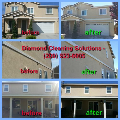House wash and window cleaning 