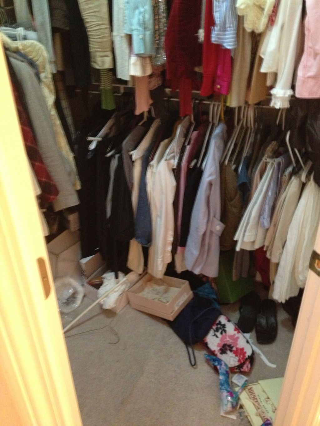 Closet Clean: Step#1: Listen to the client and the