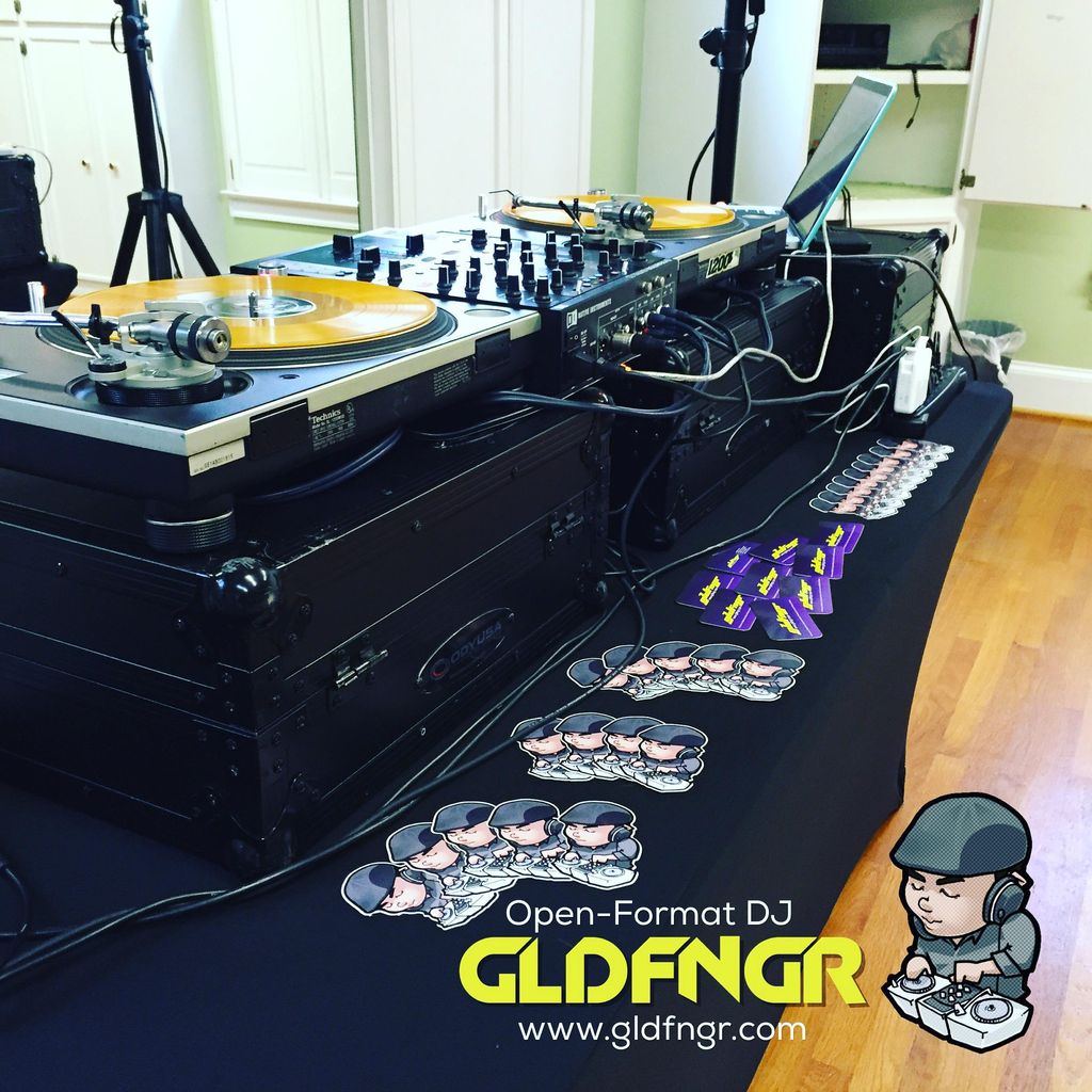 Setup for a fun birthday party in Columbia, SC.