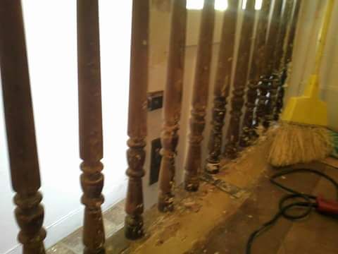 Stripped 50yrs of old paint