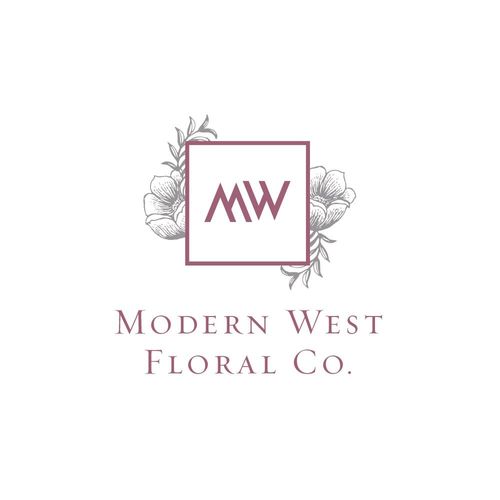 Logo for a floral design company