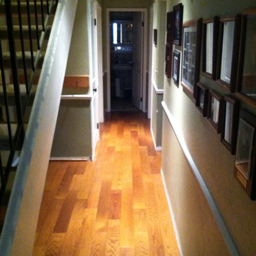 New Hallway flooring