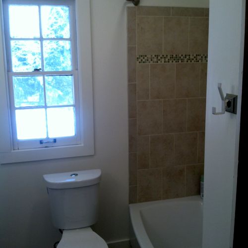 Custom Tile Shower/ Bathroom Renovation