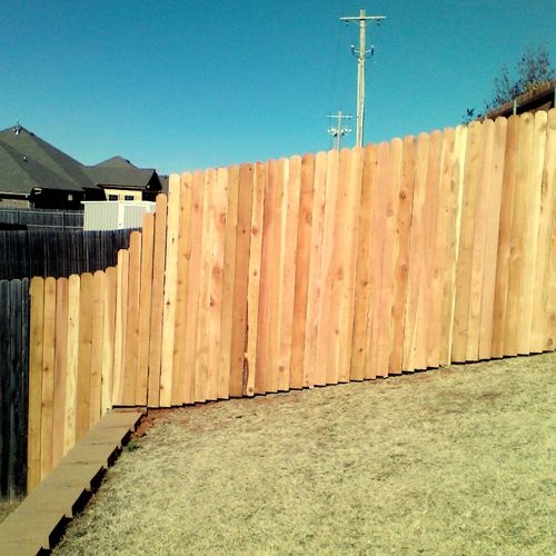 We can take care of fencing in tricky situations