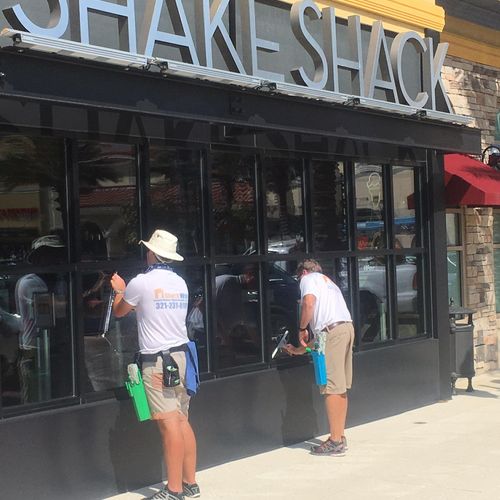 Routine Commercial Window Maintenance