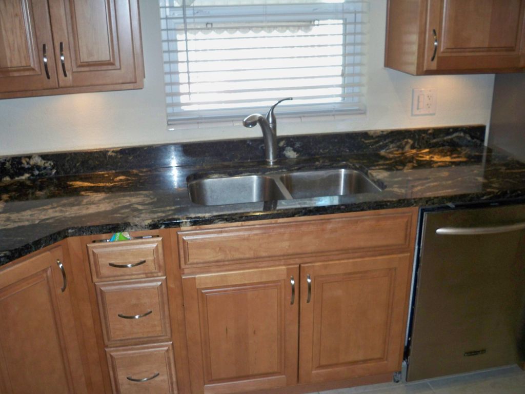 We also installed the appliances.