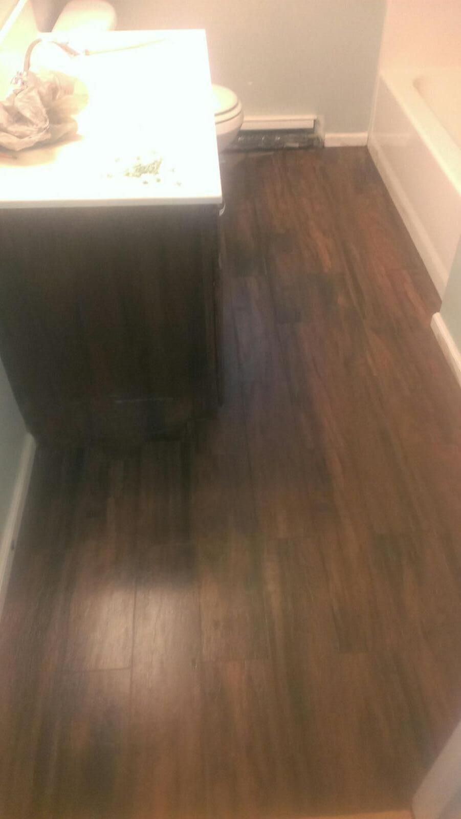 Floor reparation (after)