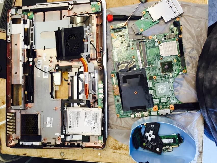 HP laptop being fixed black screen/no video.
*own 