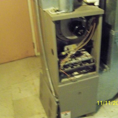 BEFORE PHOTO:
Parma, OH
New Furnace Installation