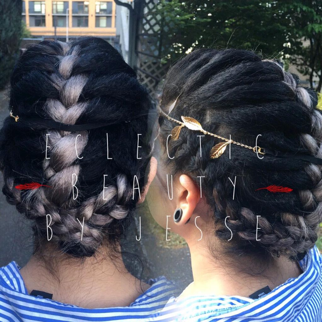 Prom hair style